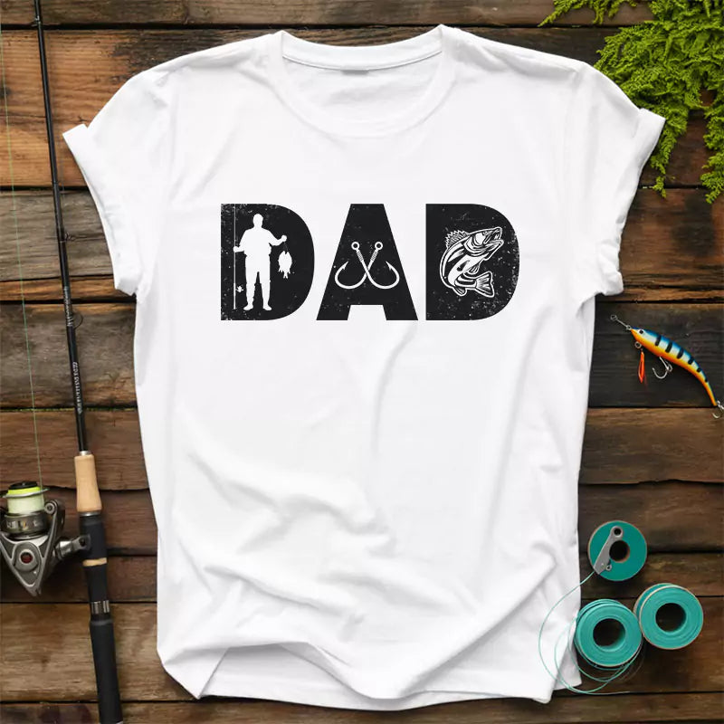Fisherman Dad Fishing T Shirt