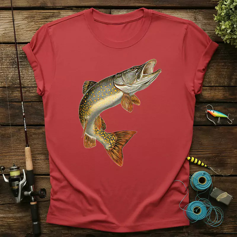 Northern Pike Angler T-Shirt