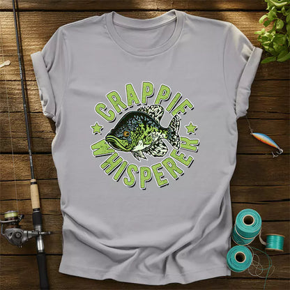 Crappie Whisper Fishing T Shirt