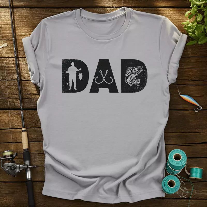 Fisherman Dad Fishing T Shirt