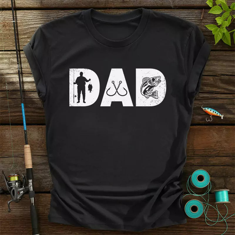 Fisherman Dad Fishing T Shirt