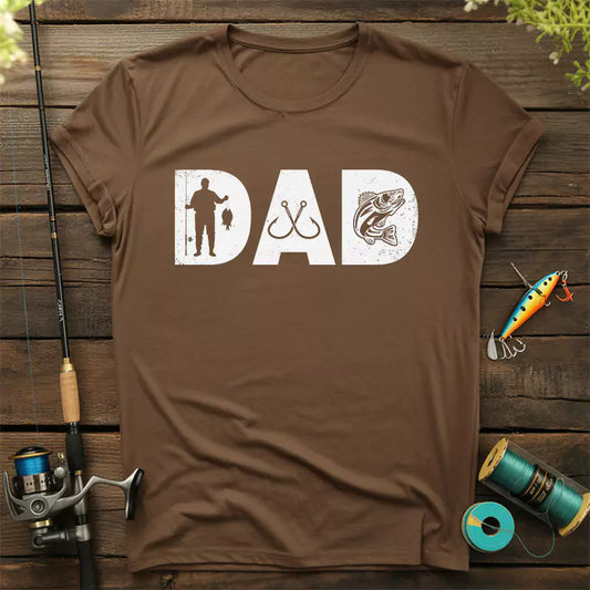 Fisherman Dad Fishing T Shirt