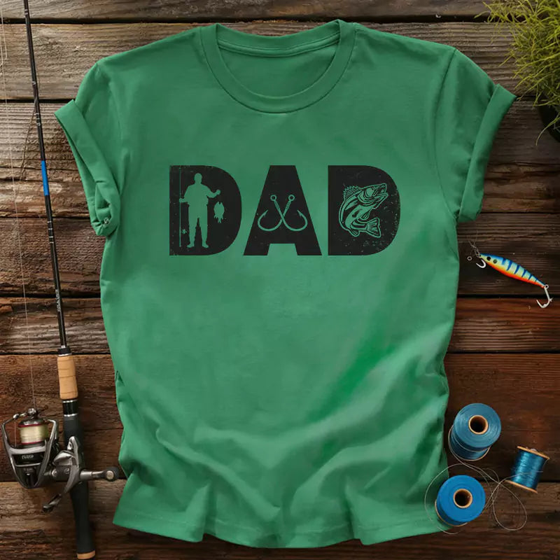 Fisherman Dad Fishing T Shirt