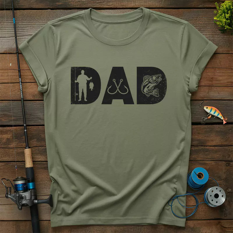 Fisherman Dad Fishing T Shirt