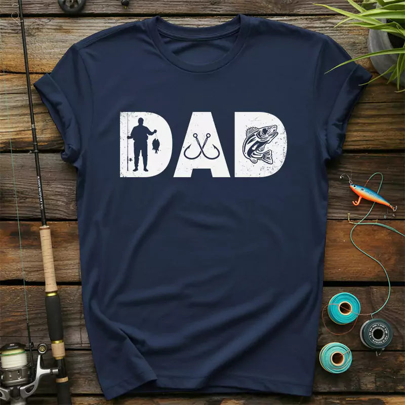 Fisherman Dad Fishing T Shirt