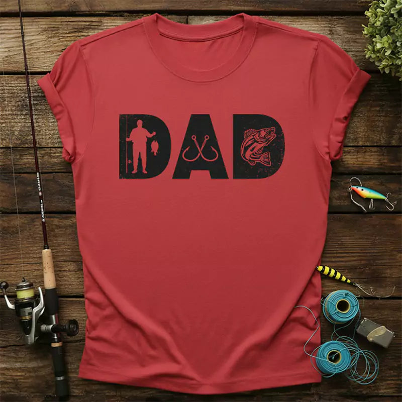 Fisherman Dad Fishing T Shirt