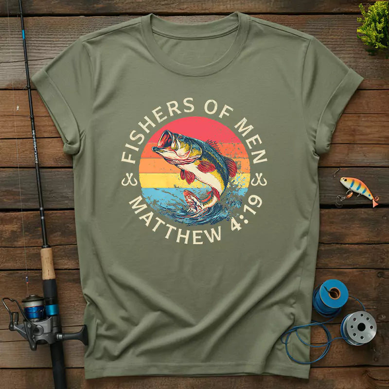 Fishers Of Men Matthew 4:19 T-Shirt