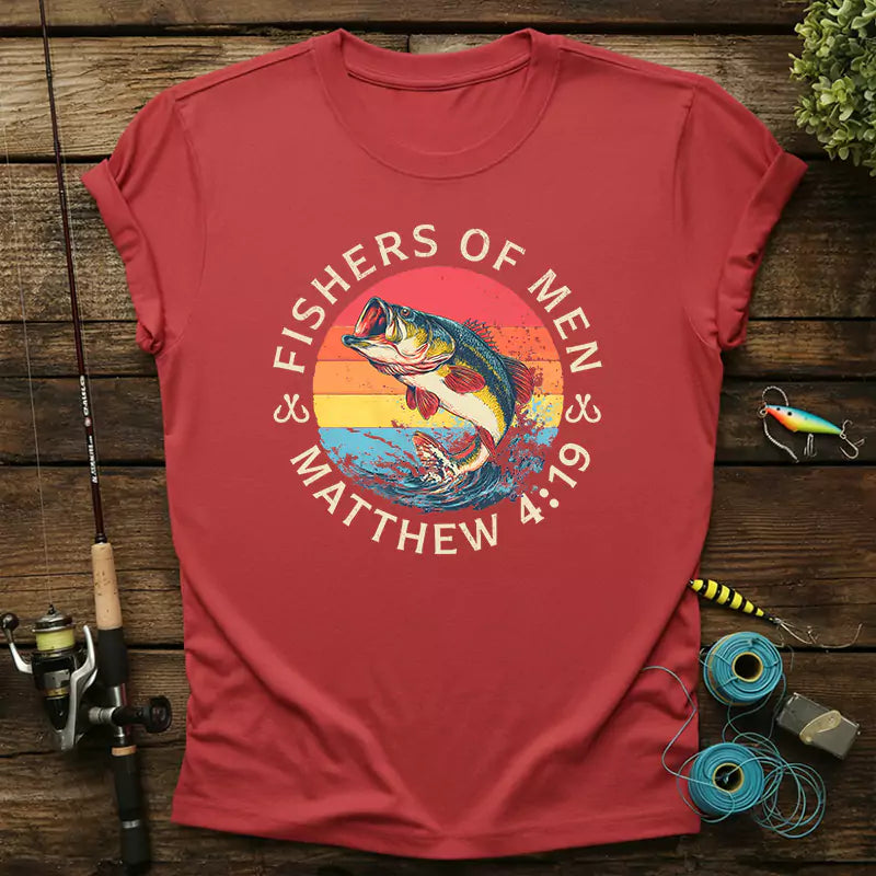 Fishers Of Men Matthew 4:19 T-Shirt
