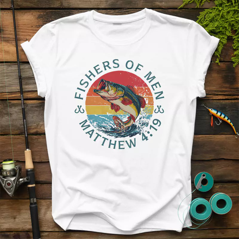 Fishers Of Men Matthew 4:19 T-Shirt