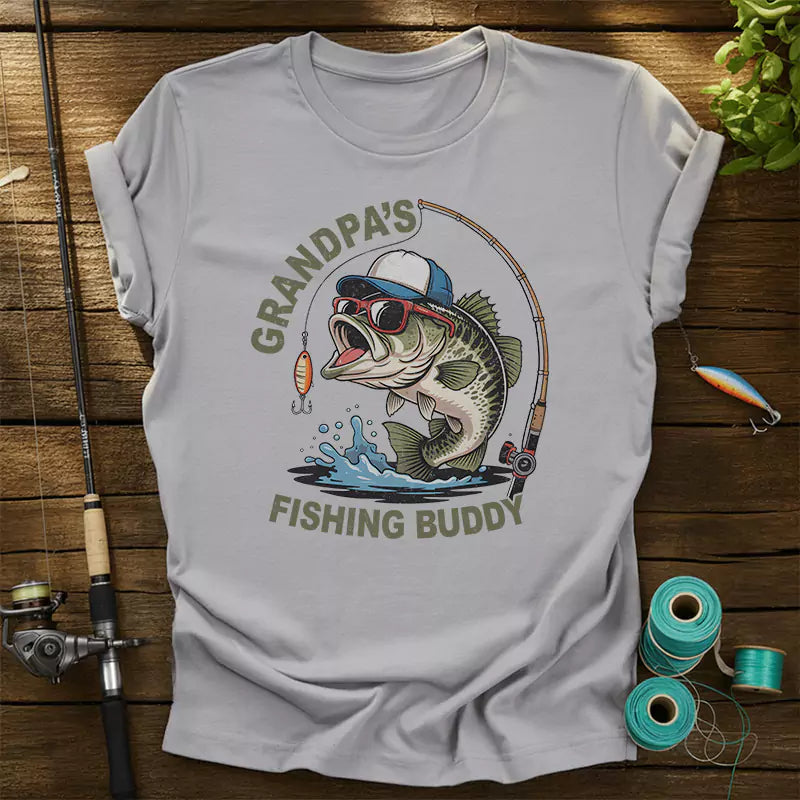 Grandpa Fishing Buddy T-Shirt