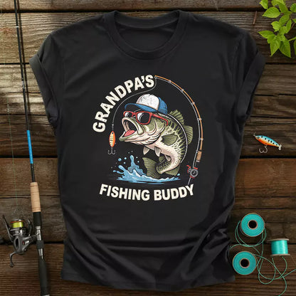 Grandpa Fishing Buddy T-Shirt