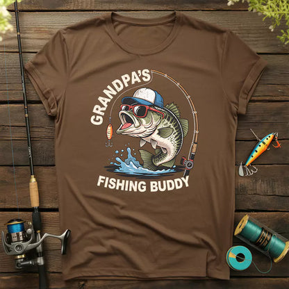 Grandpa Fishing Buddy T-Shirt