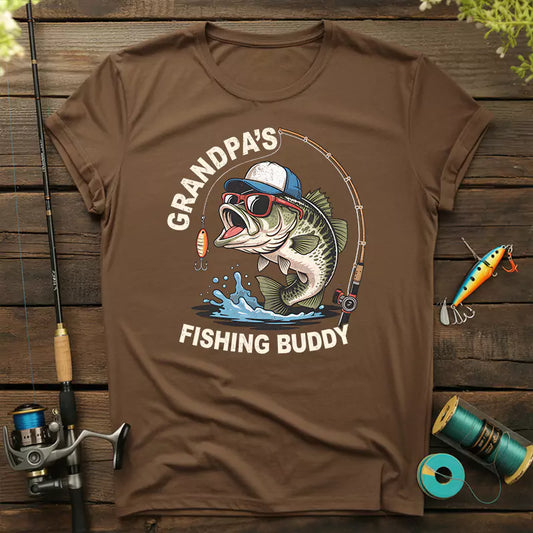 Grandpa Fishing Buddy T-Shirt
