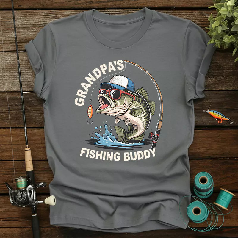 Grandpa Fishing Buddy T-Shirt