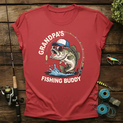 Grandpa Fishing Buddy T-Shirt