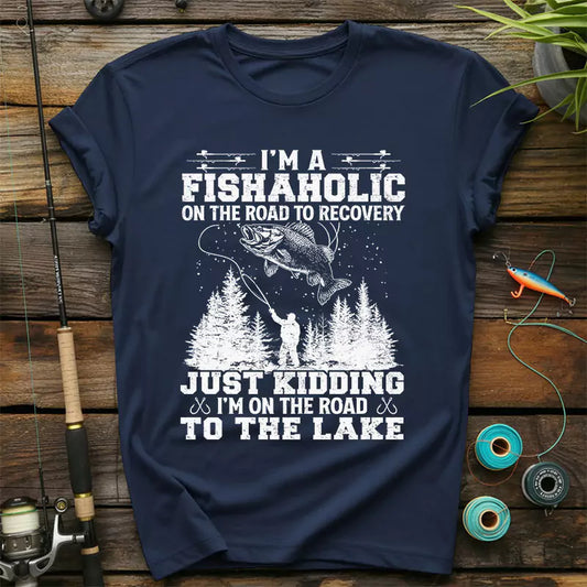 Masim A Fishaholic On The Road To Recovery T-Shirt