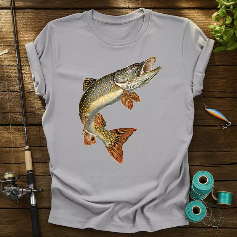 Northern Pike Angler T-Shirt