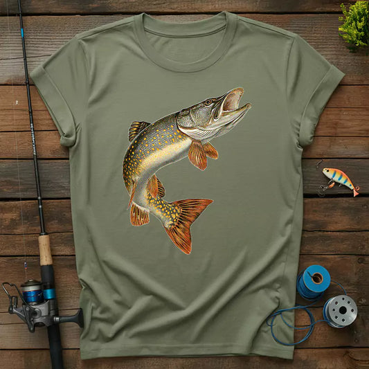 Northern Pike Angler T-Shirt