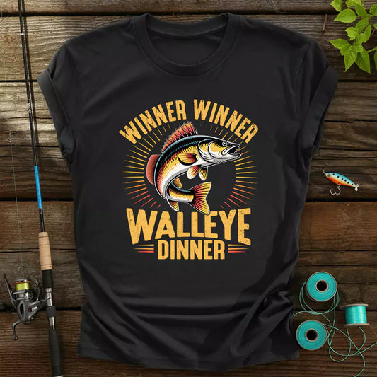 Winner Winner Walleye Dinner T-Shirt