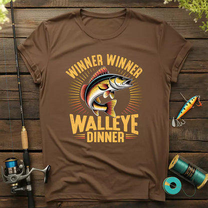 Winner Winner Walleye Dinner T-Shirt
