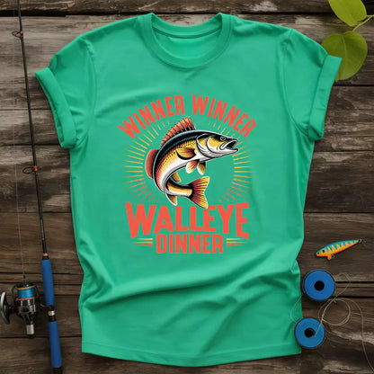 Winner Winner Walleye Dinner T-Shirt
