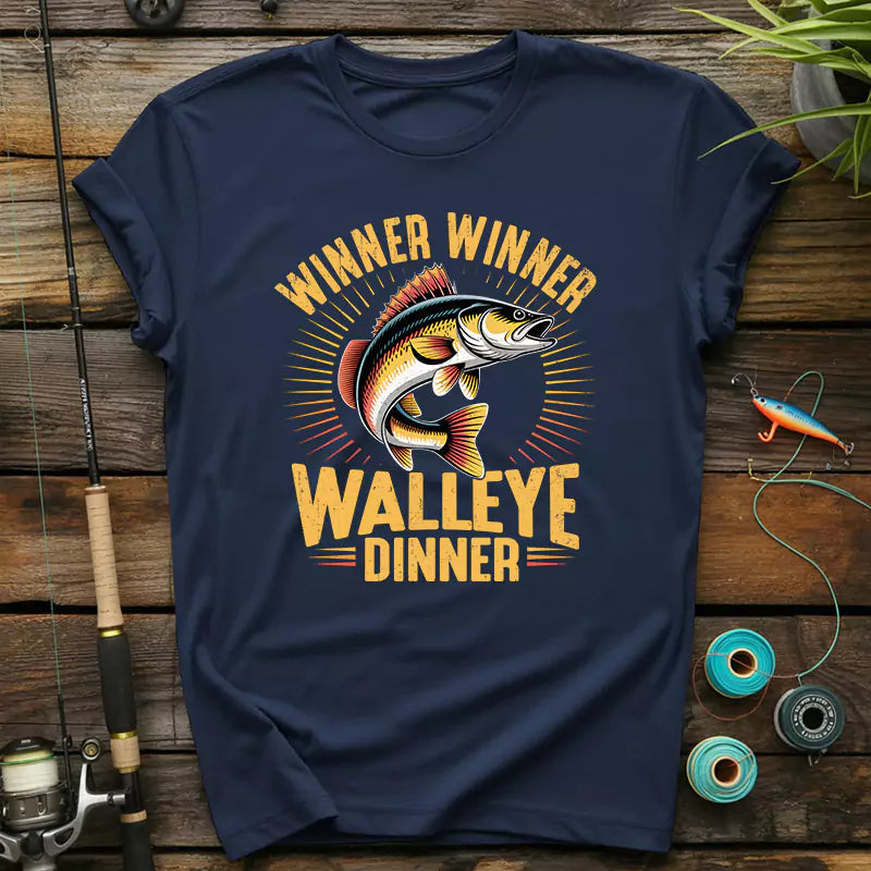 Winner Winner Walleye Dinner T-Shirt