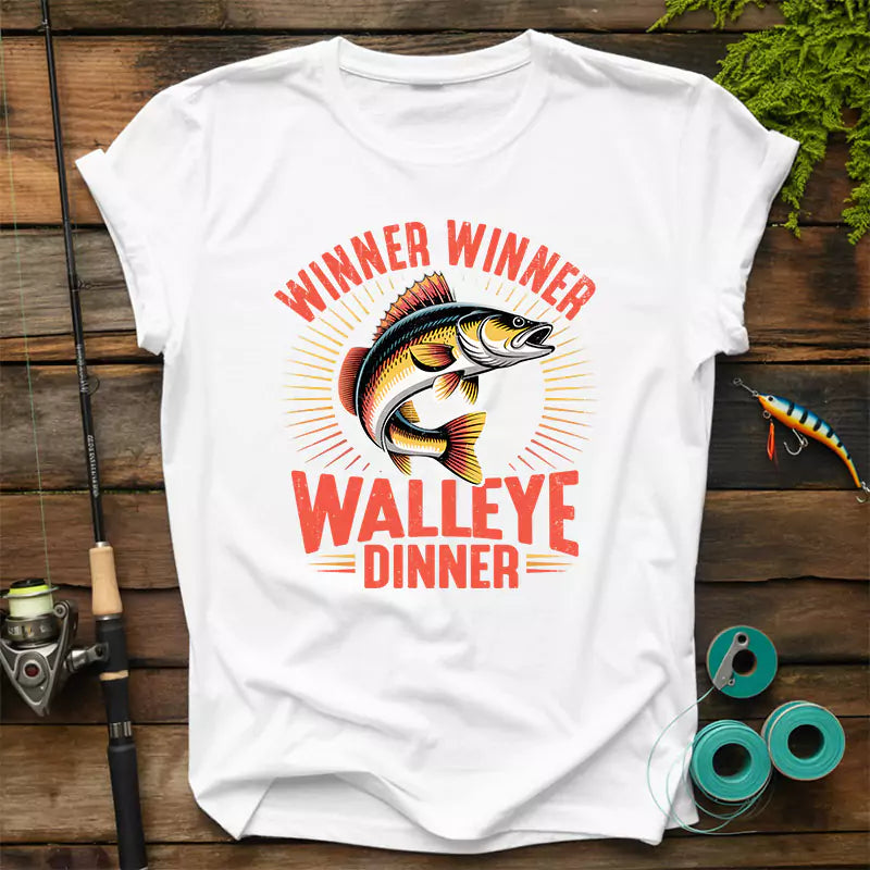 Winner Winner Walleye Dinner T-Shirt