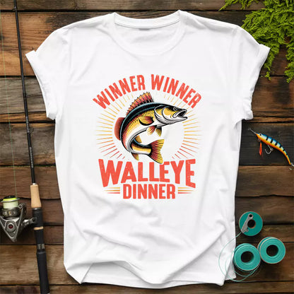 Winner Winner Walleye Dinner T-Shirt